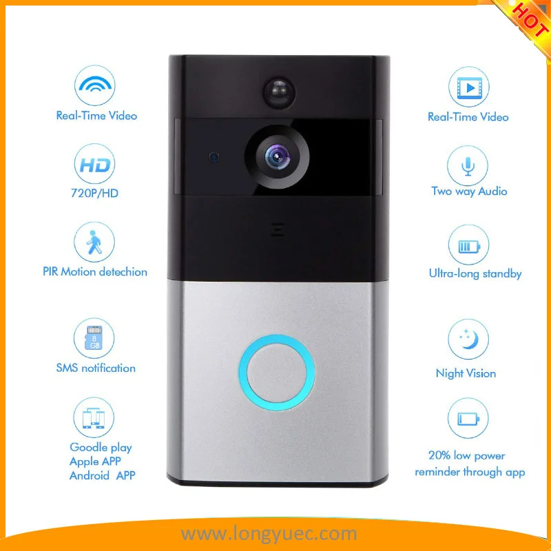 WiFi Video Doorbell Smart Home Automation WiFi Doorphone