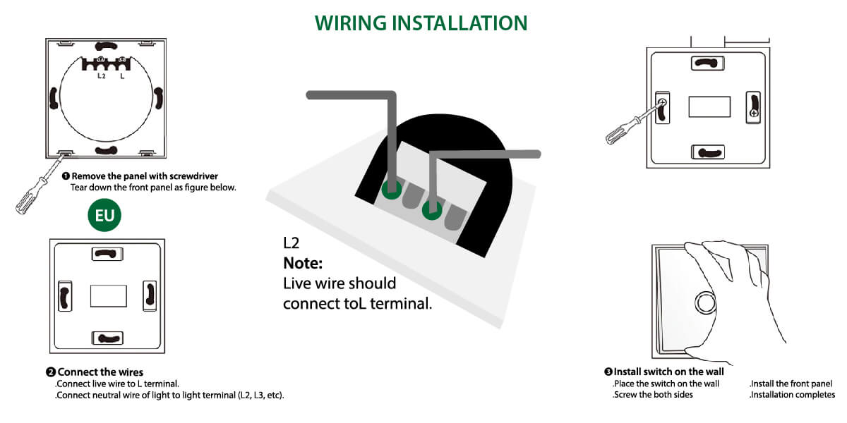 omni switch wiring installation